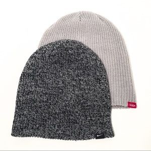 2 Beanies-Vans & Nike! Snowboard, ski & stay warm!